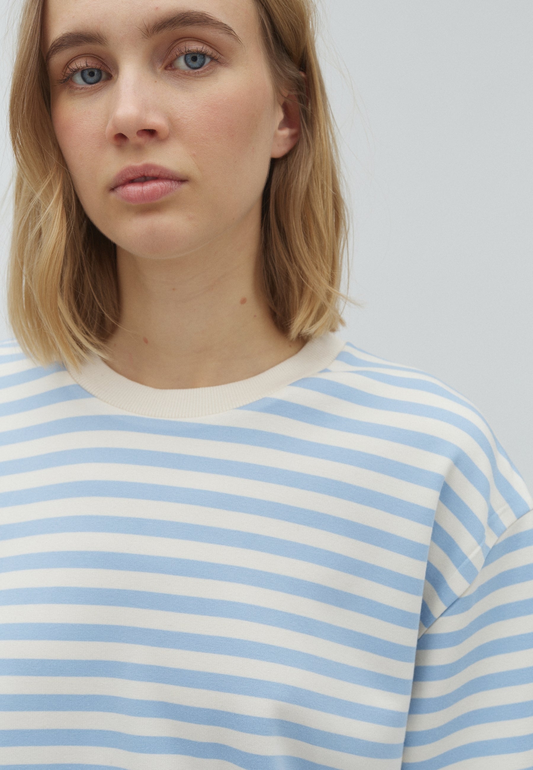 MbyM / Betsy Stripe - Emrys-M Top / T-shirt / Classic Blue Stripe