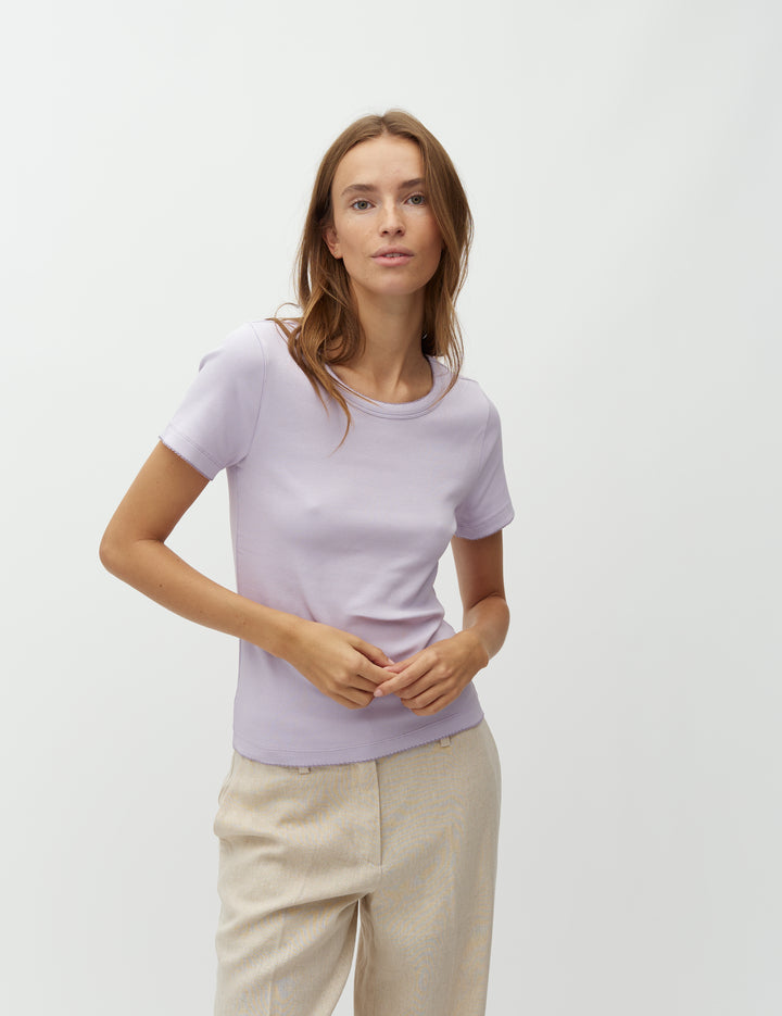 MbyM / Evelyn - Otis Crochet-M Top / T-shirt / Orchid Petal