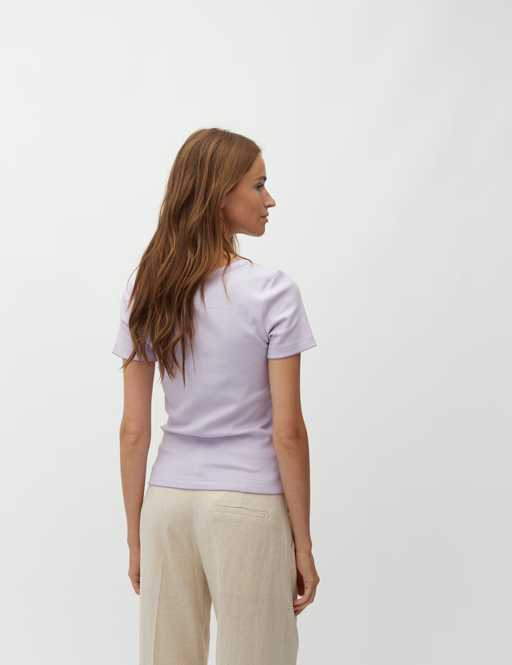 MbyM / Evelyn - Otis Crochet-M Top / T-shirt / Orchid Petal