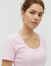 MbyM / Evelyn Otis-U-M T-shirt / Pale Rose
