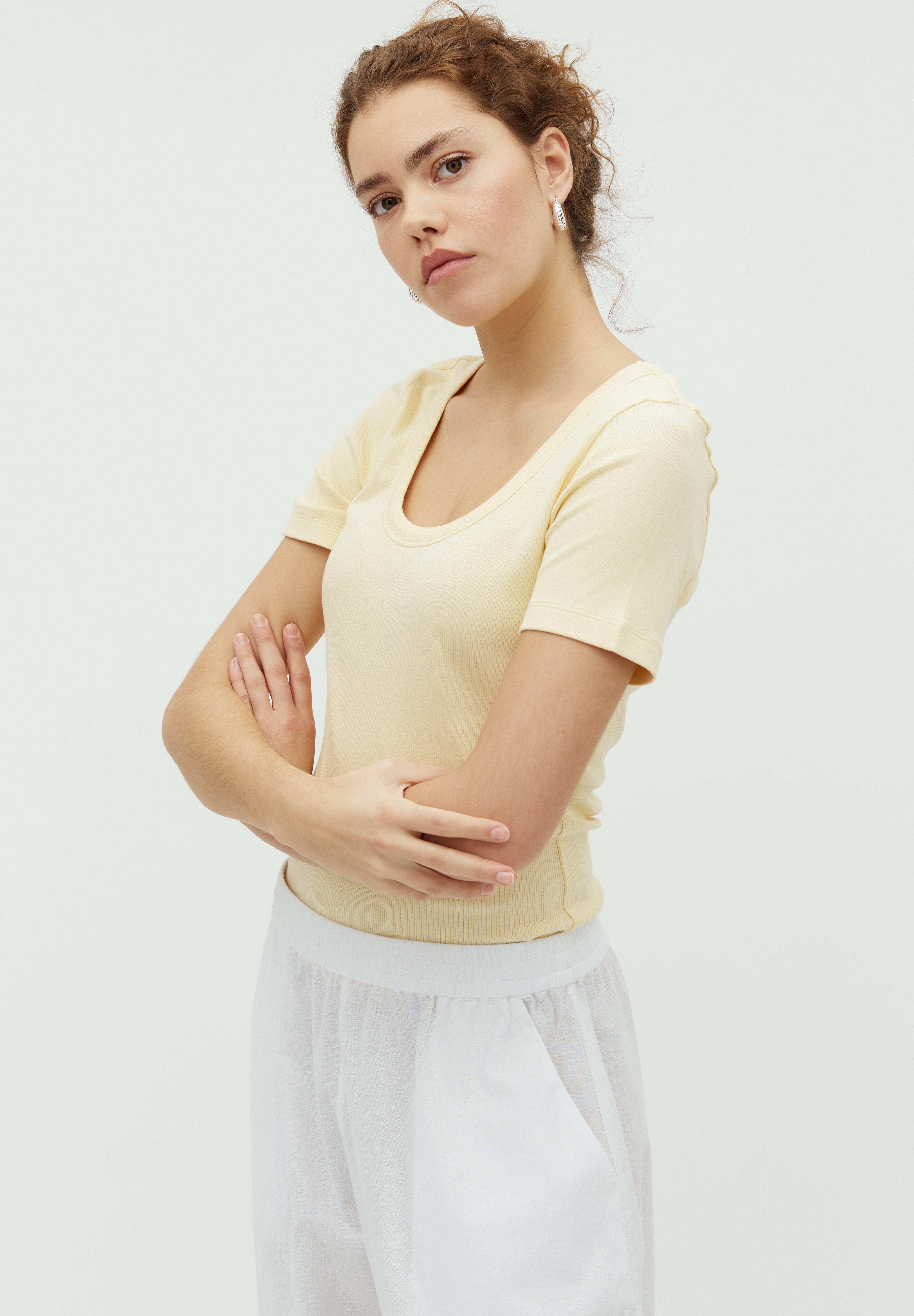 MbyM / Evelyn Otis-U-M T-shirt / Summer Yellow