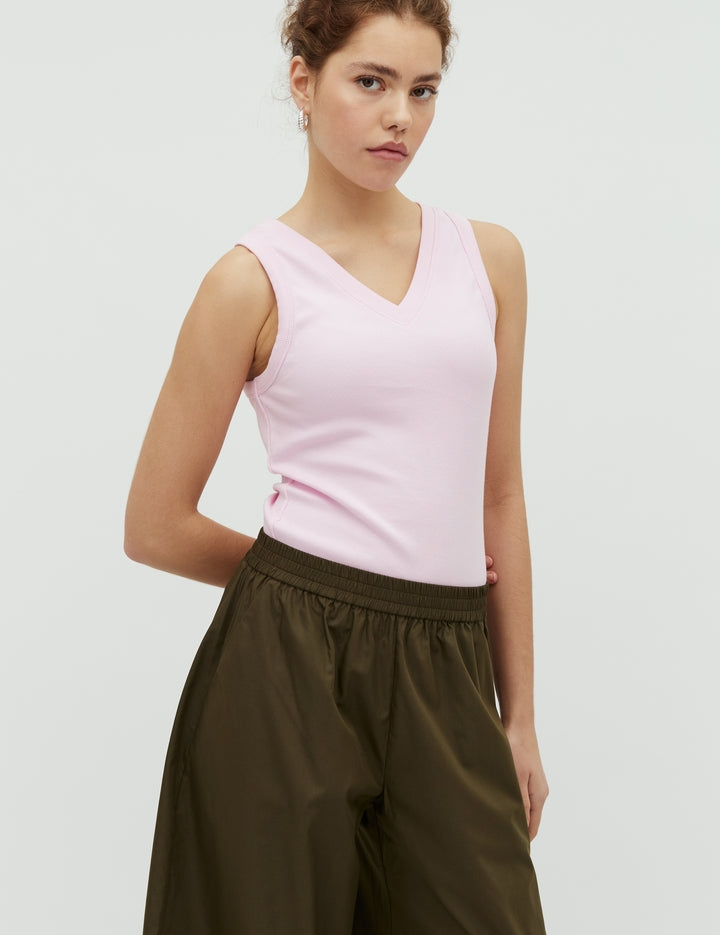 MbyM / Evelyn Jaxson V-M Top / Pale Rose
