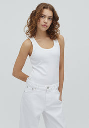MbyM / Evelyn Jaxson U-M Top / White