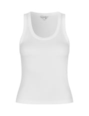 MbyM / Evelyn Jaxson U-M Top / White