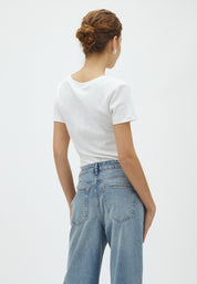 MbyM / Otis V-M Evelyn T-shirt / White