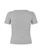 MbyM / Evelyn Otis-M Top / T-shirt / Grey Melange