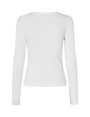MbyM / Evelyn Otis LS-M Top / T-shirt / White