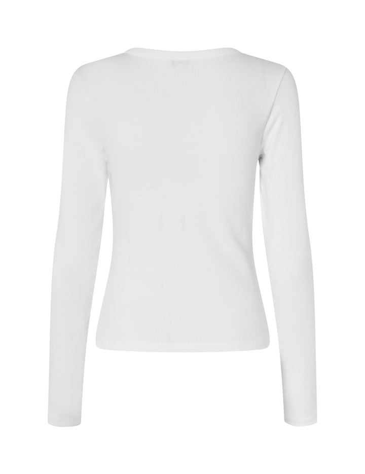 MbyM / Evelyn Otis LS-M Top / T-shirt / White