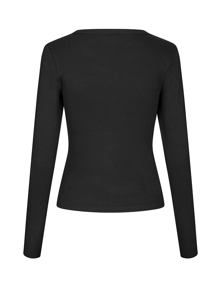 MbyM / Evelyn Otis LS-M Top / T-shirt / Black