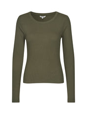 MbyM / Otis LS-M Evelyn Top / Warm Olive