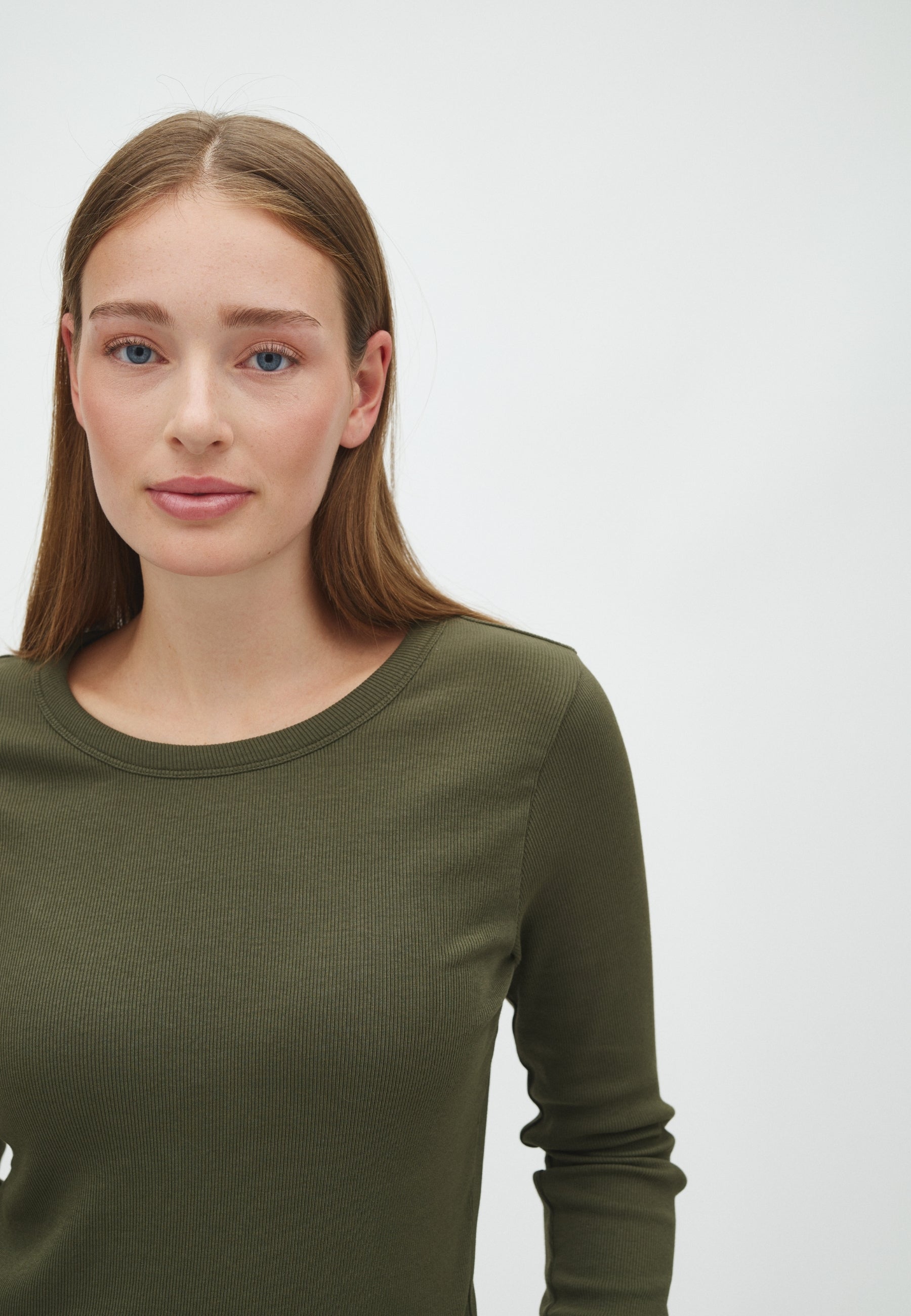 MbyM / Otis LS-M Evelyn Top / Warm Olive
