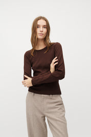 MbyM / Evelyn Otis LS-M Top / T-shirt / Java
