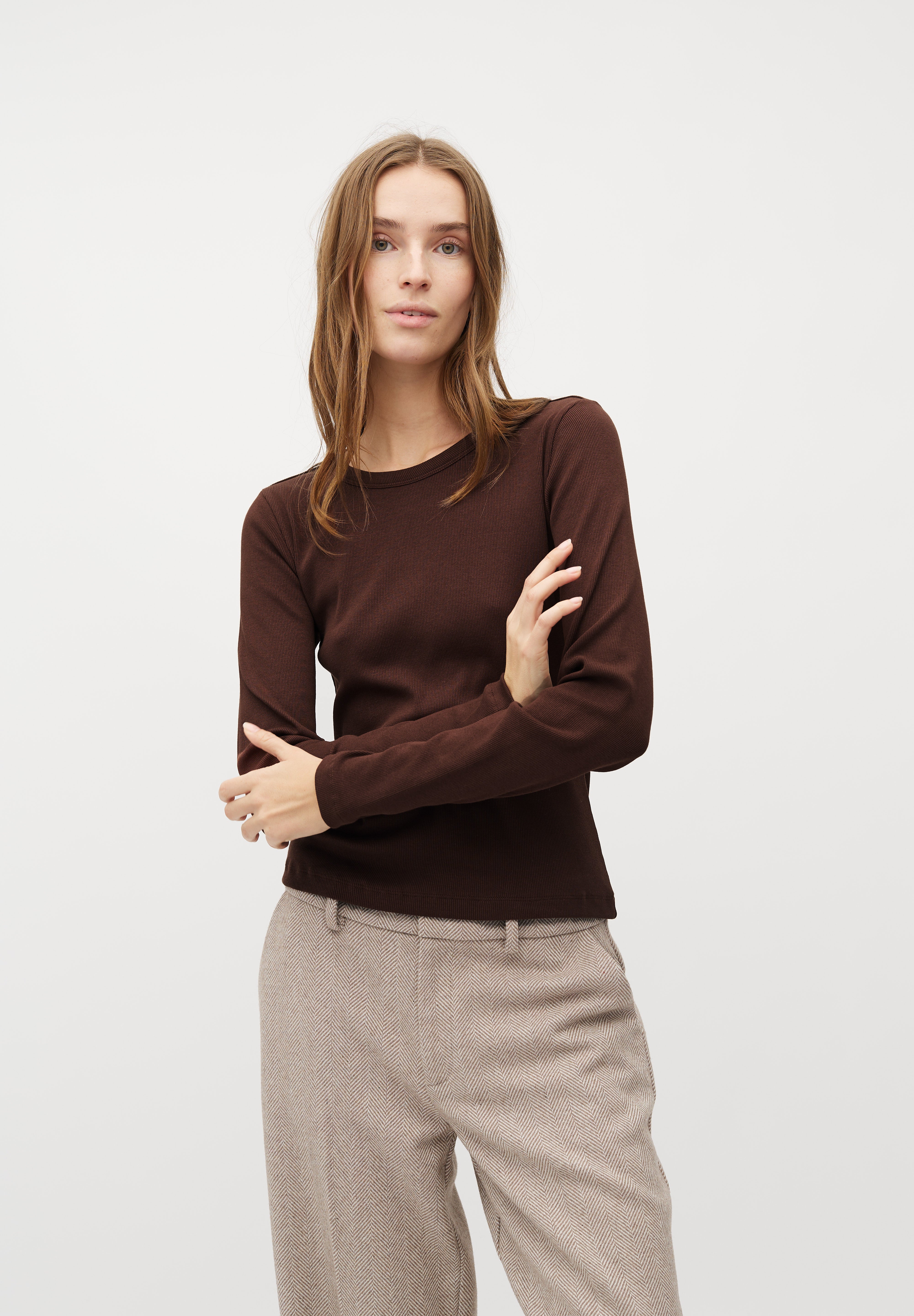 MbyM / Evelyn Otis LS-M Top / T-shirt / Java