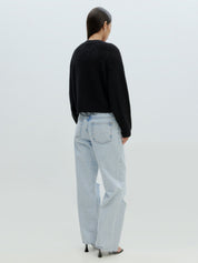 EDITED / Rani Bomber Cardigan / Black
