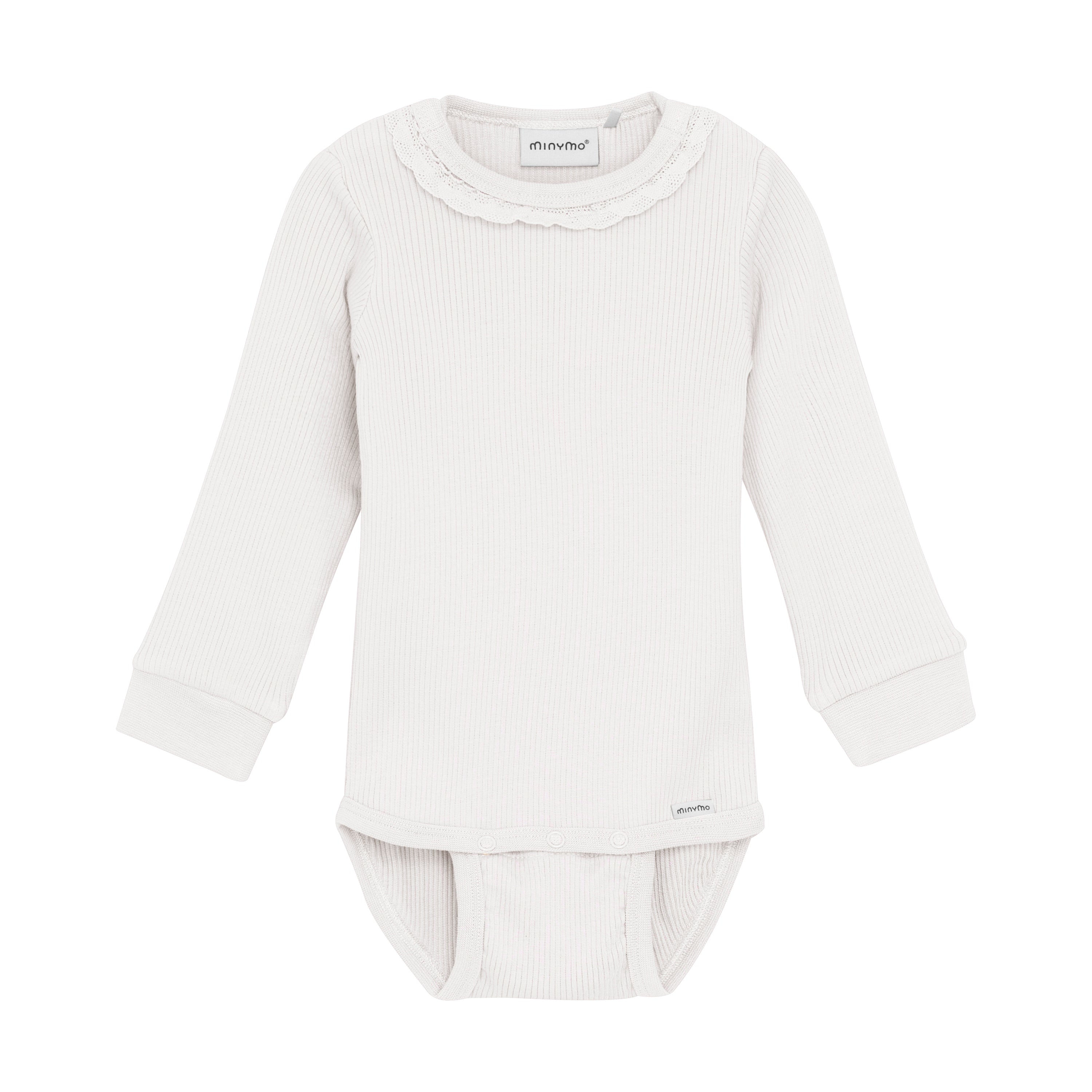 Minymo / Body LS Rib / Eggnog