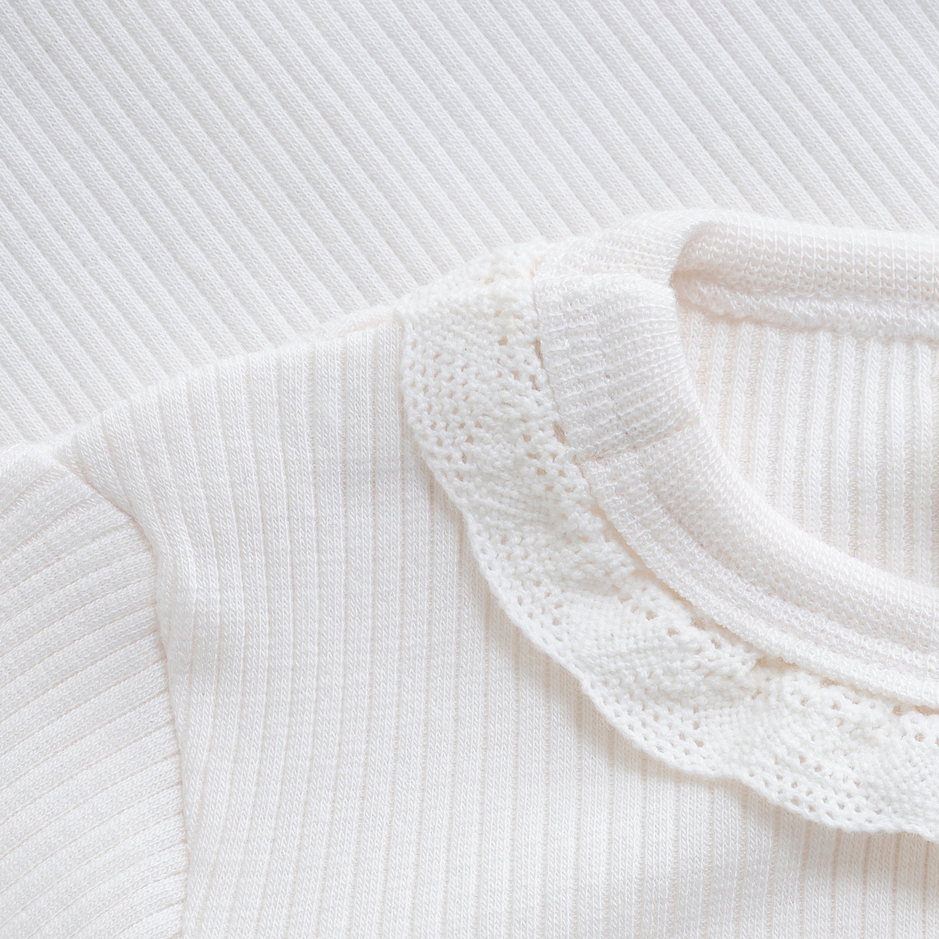 Minymo / Body LS Rib / Eggnog