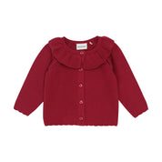 Minymo / Cardigan Knit / Rio Red