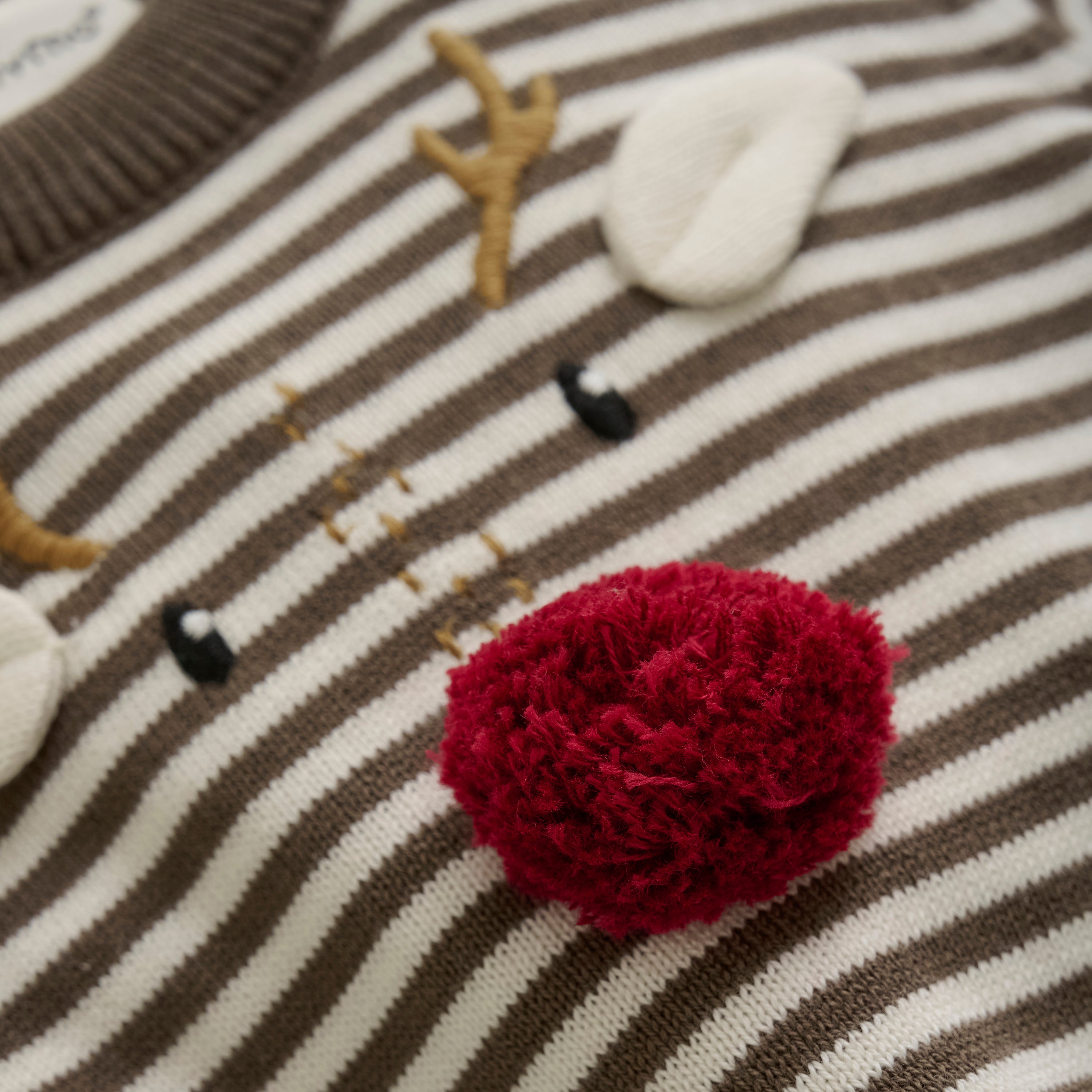 Minymo / Pullover Knit / Chocolate Chip