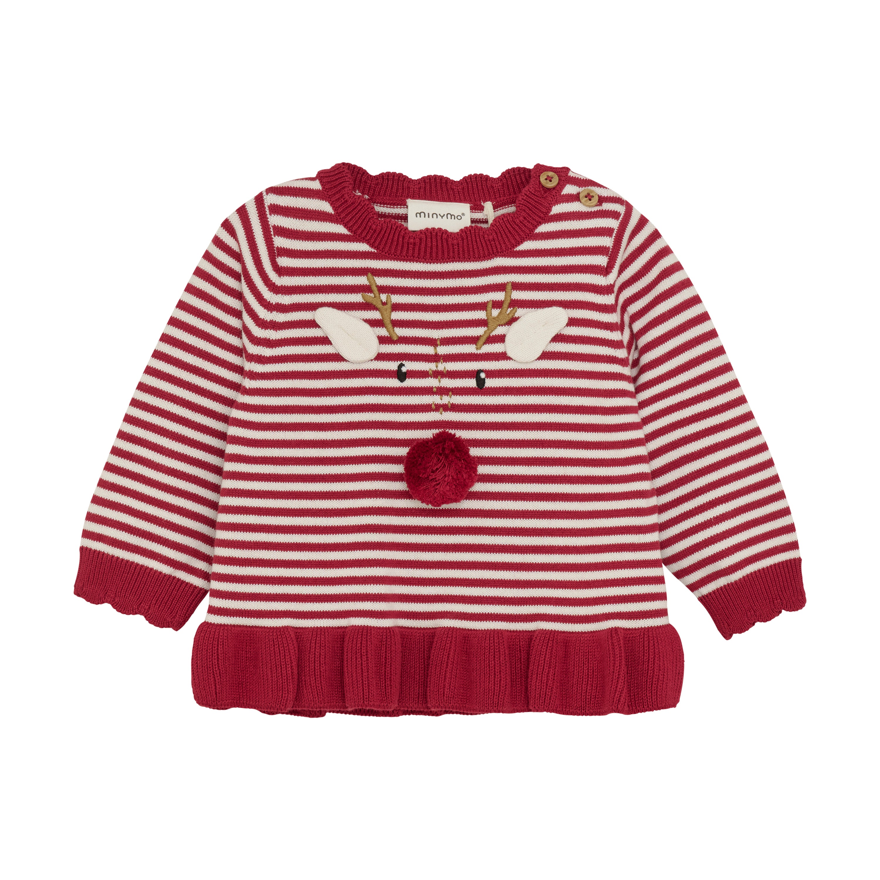 Minymo / Pullover Knit / Rio Red