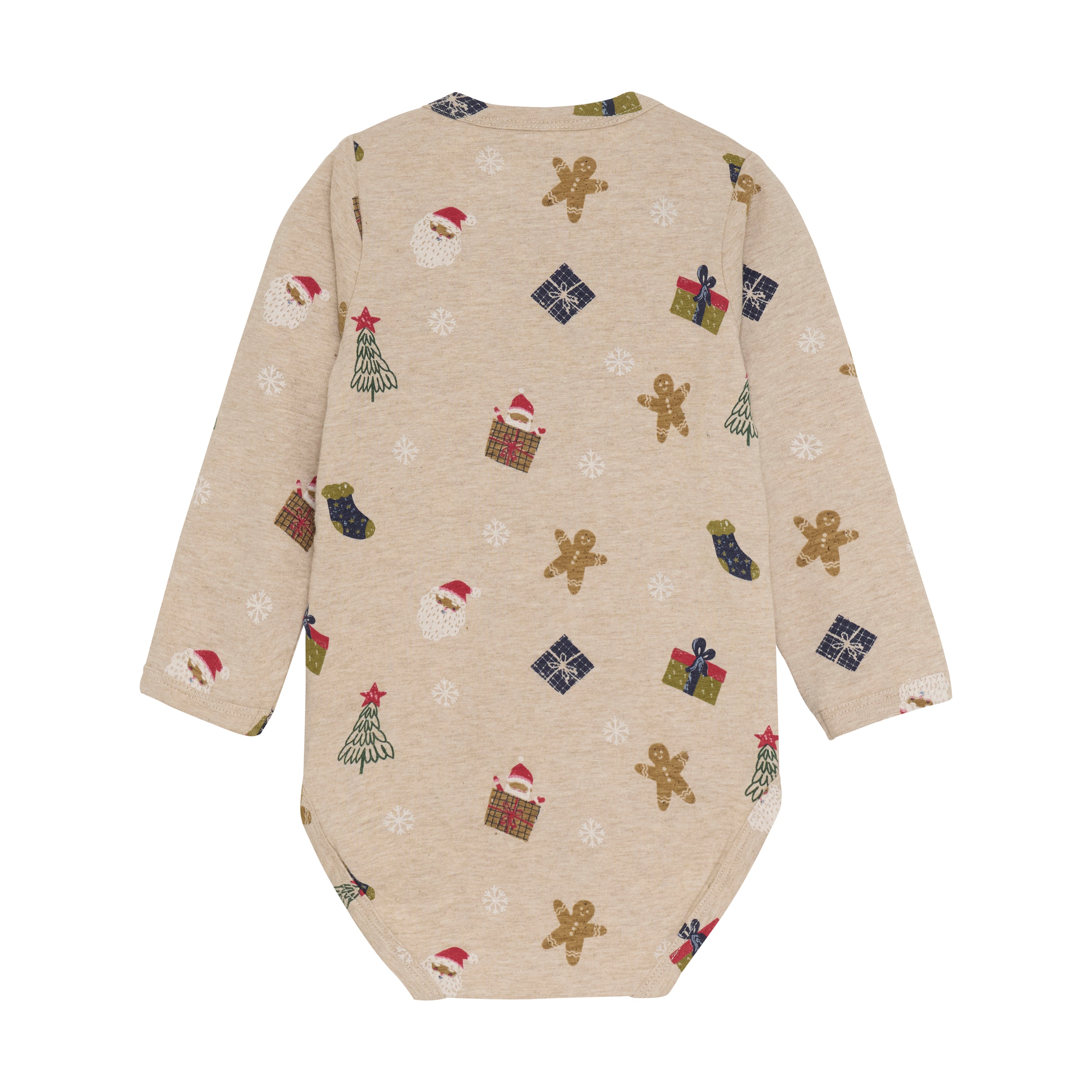 Minymo / Body LS AOP / Beige Melange