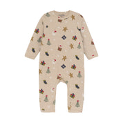 Minymo / Suit LS AOP / Beige Melange