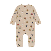 Minymo / Suit LS AOP / Beige Melange