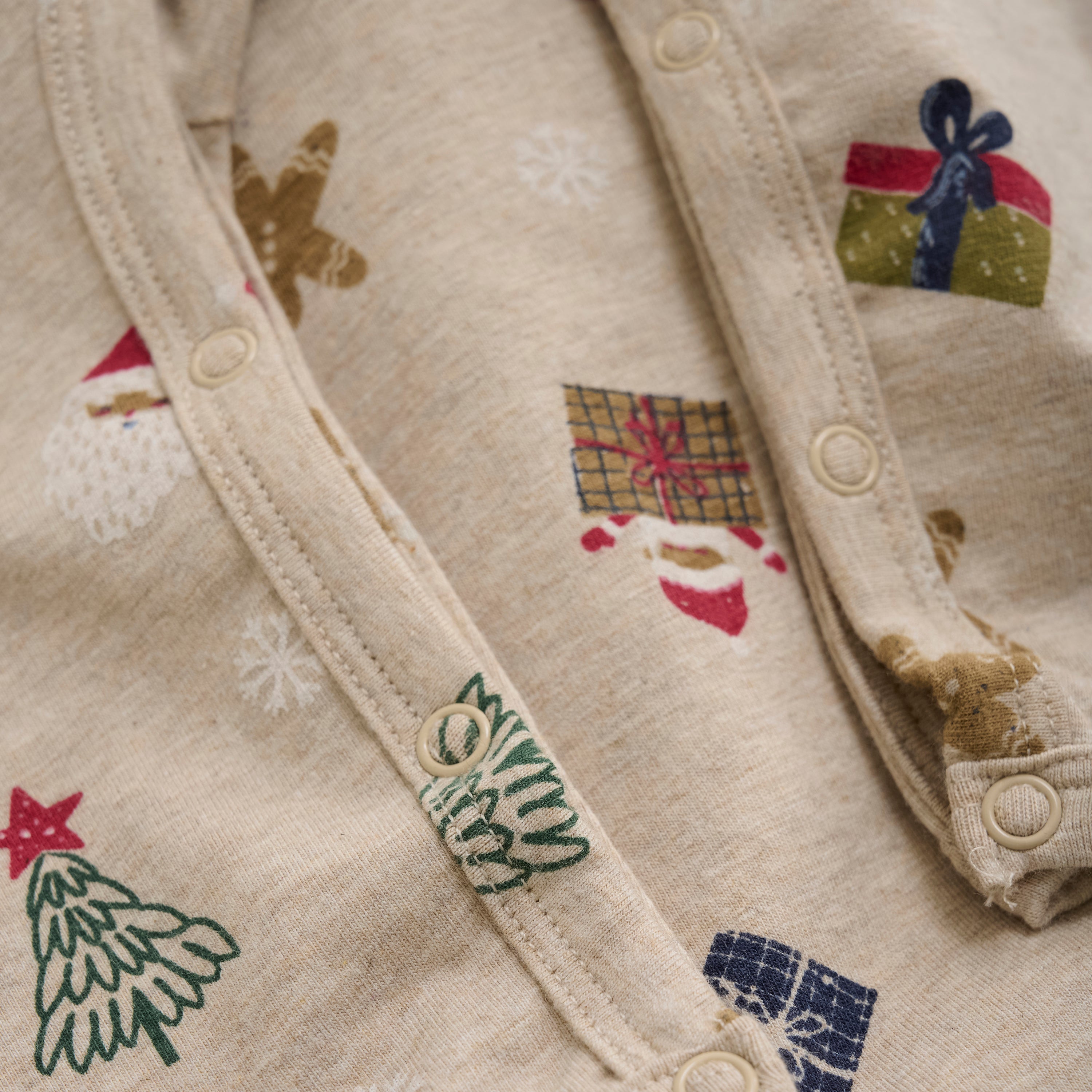 Minymo / Suit LS AOP / Beige Melange