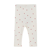 Minymo / Leggings AOP Rib / Eggnog