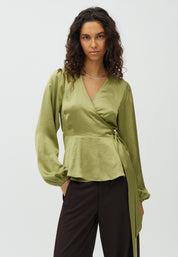 MbyM / Bibbim-M Quill Blouse / Sage