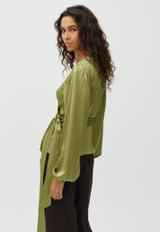 MbyM / Bibbim-M Quill Blouse / Sage