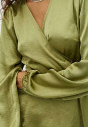 MbyM / Bibbim-M Quill Blouse / Sage