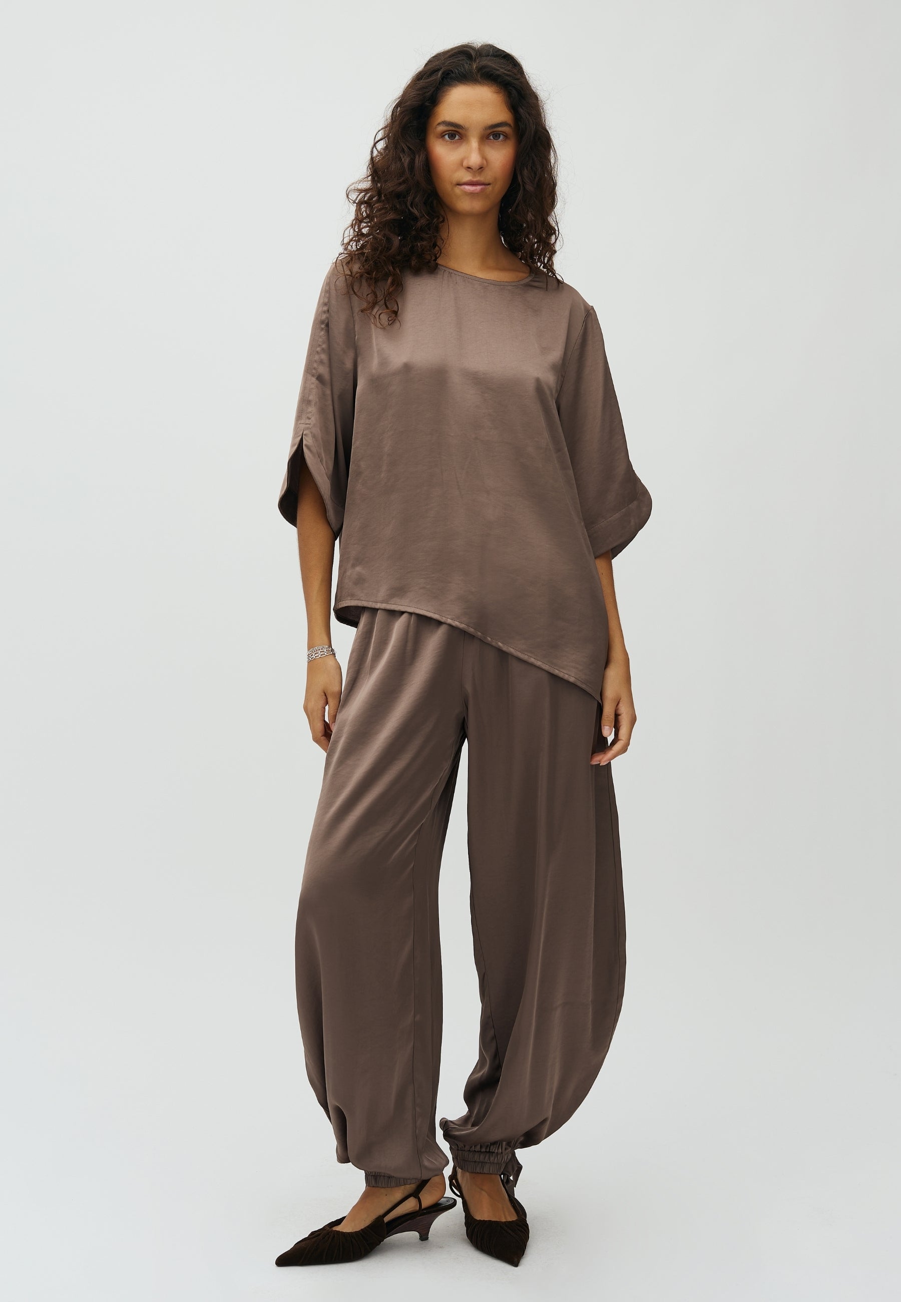 MbyM / Eawyn tie-M Quill Pant / Falcon