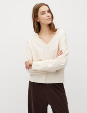 MbyM / Gillian V-M Bravani Knit / Sugar Melange