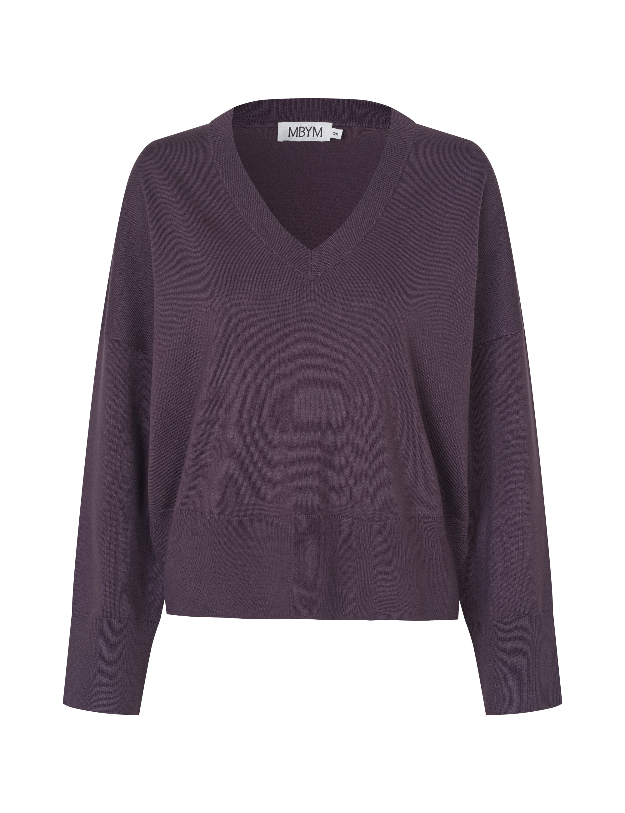 MbyM / Gillian V-M Bravani Knit / Deep Purple