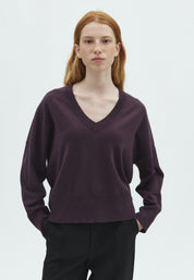 MbyM / Gillian V-M Bravani Knit / Deep Purple