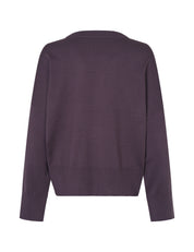 MbyM / Gillian V-M Bravani Knit / Deep Purple
