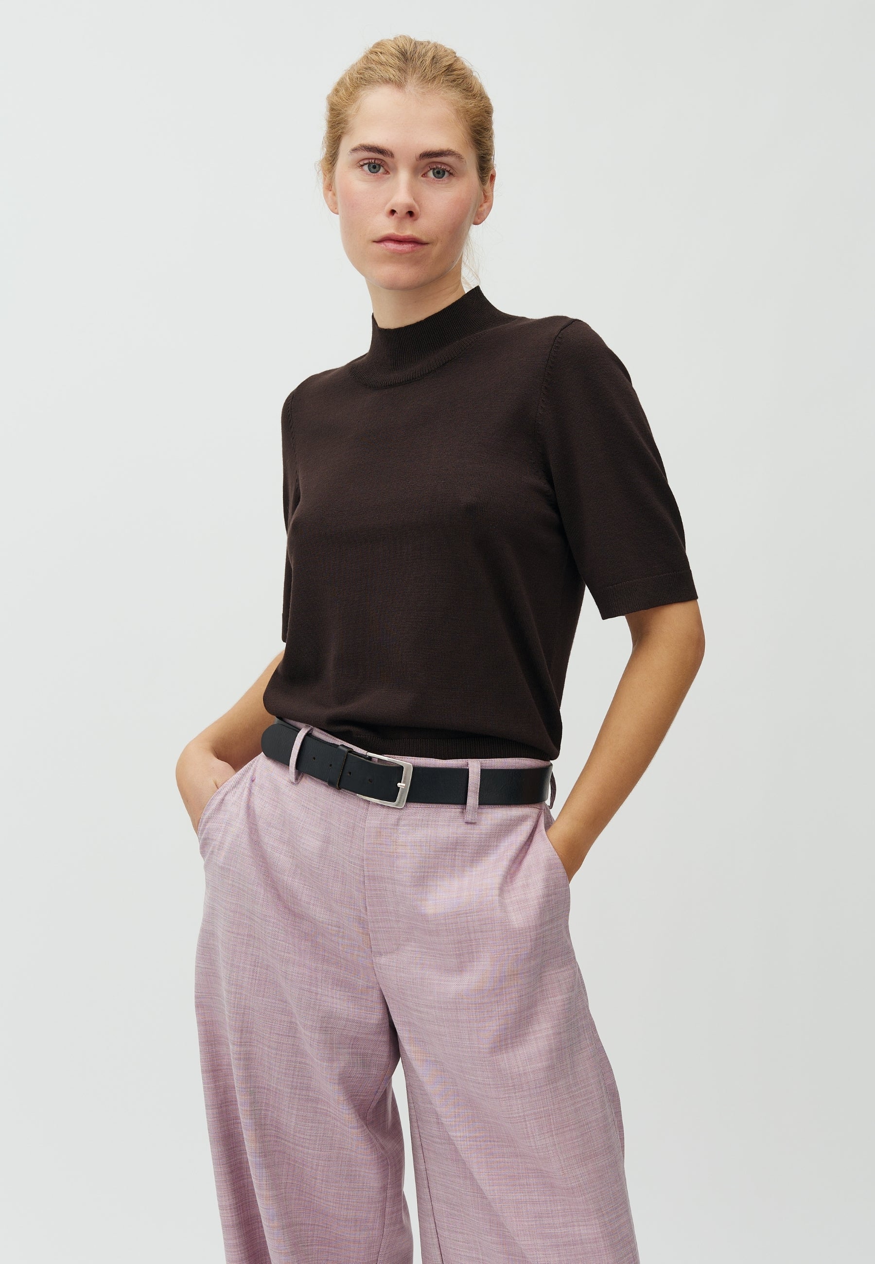 MbyM / Clara Crew-M Bravani Knit / Java