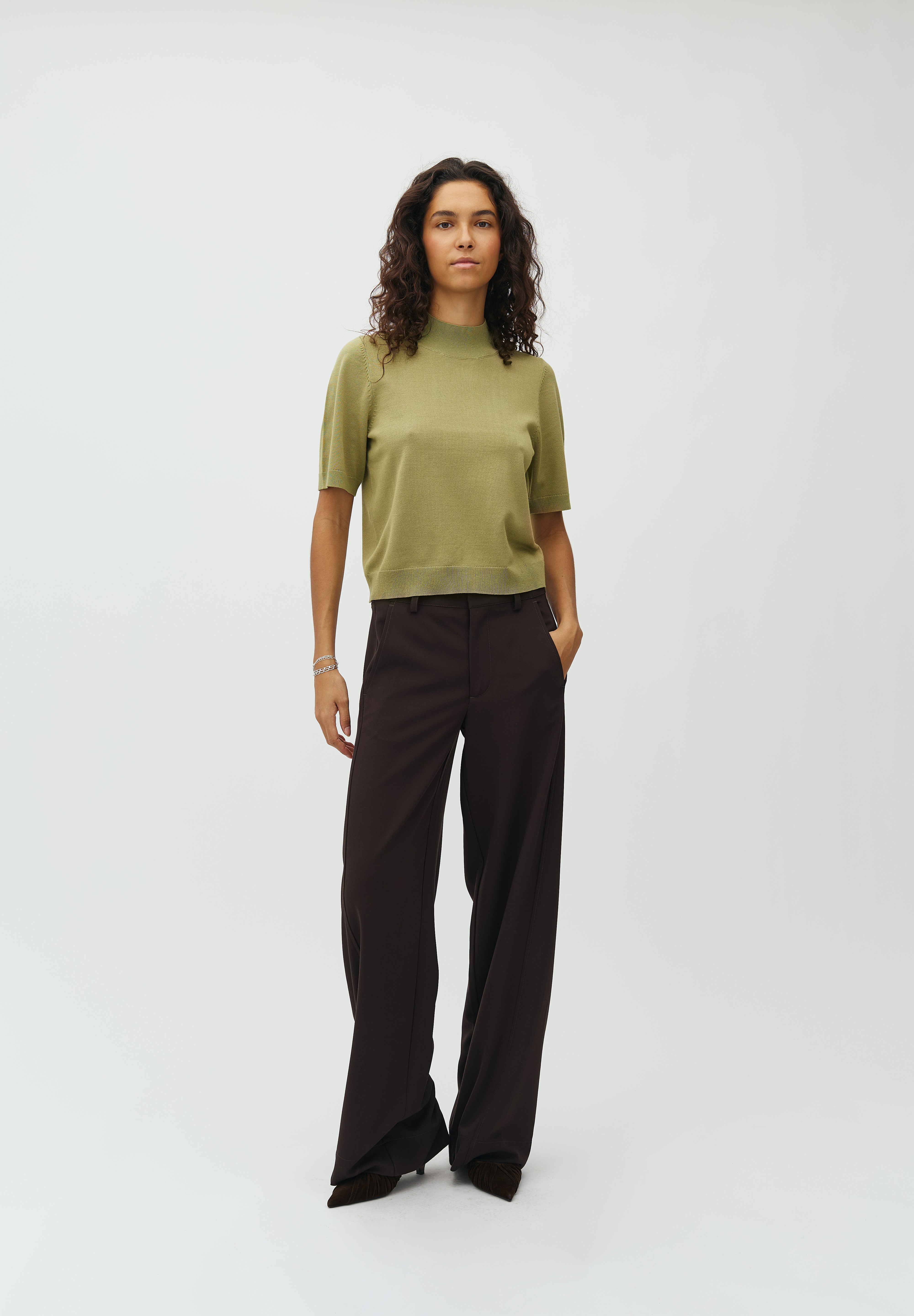 MbyM / Clara Crew-M Bravani Knit / Sage