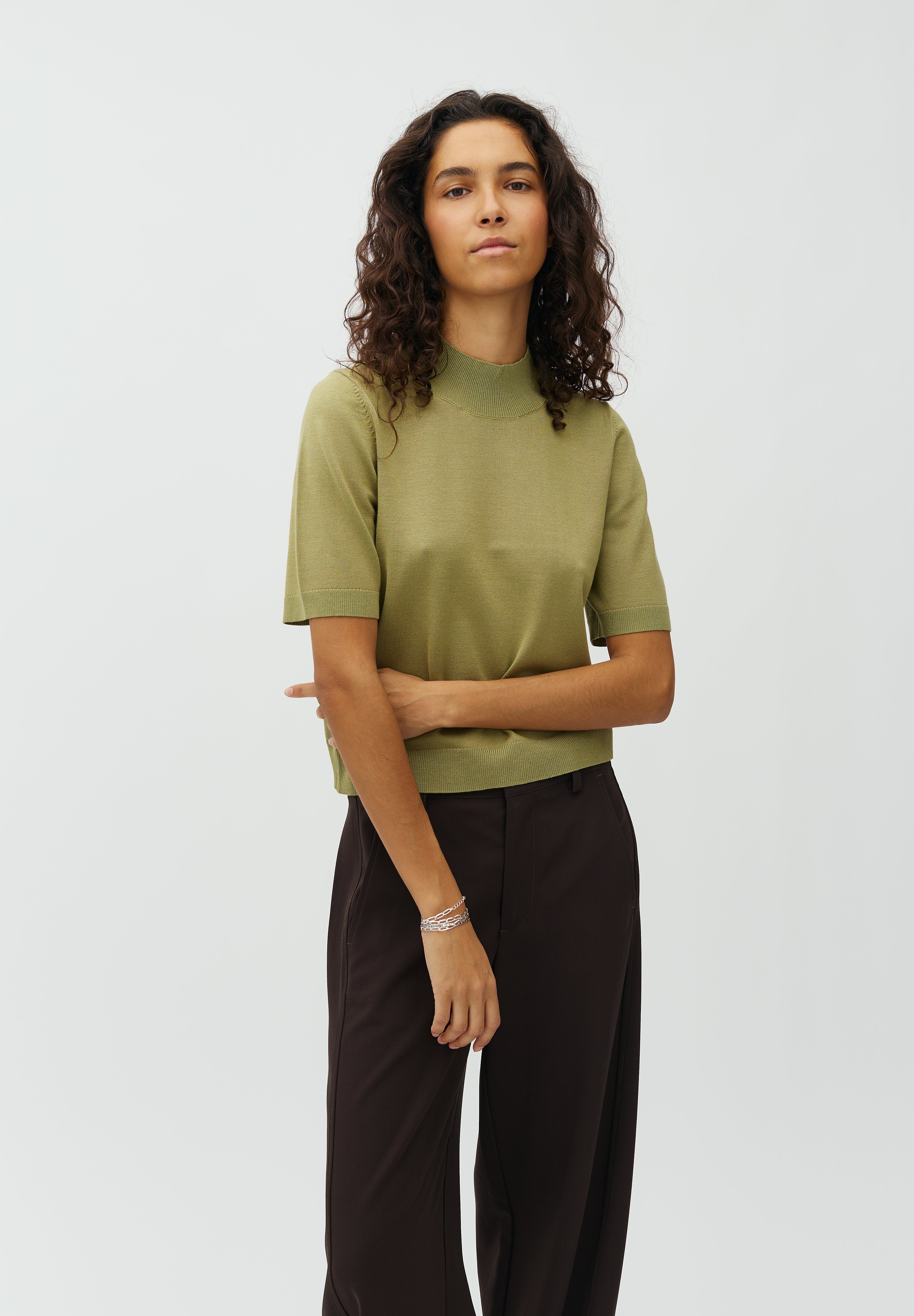 MbyM / Clara Crew-M Bravani Knit / Sage