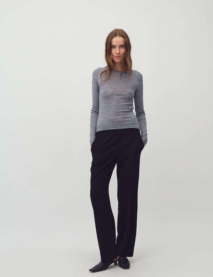 MbyM / Rebecca Christina-M Top / T-shirt / Medium Grey Melange