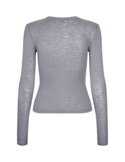 MbyM / Rebecca Christina-M Top / T-shirt / Medium Grey Melange