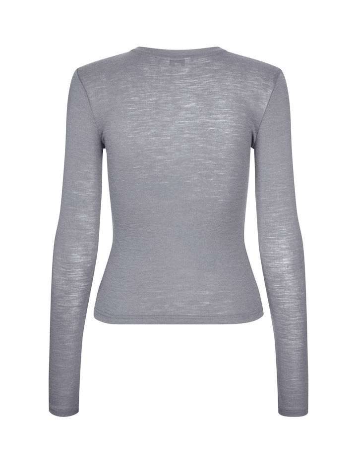 MbyM / Rebecca Christina-M Top / T-shirt / Medium Grey Melange