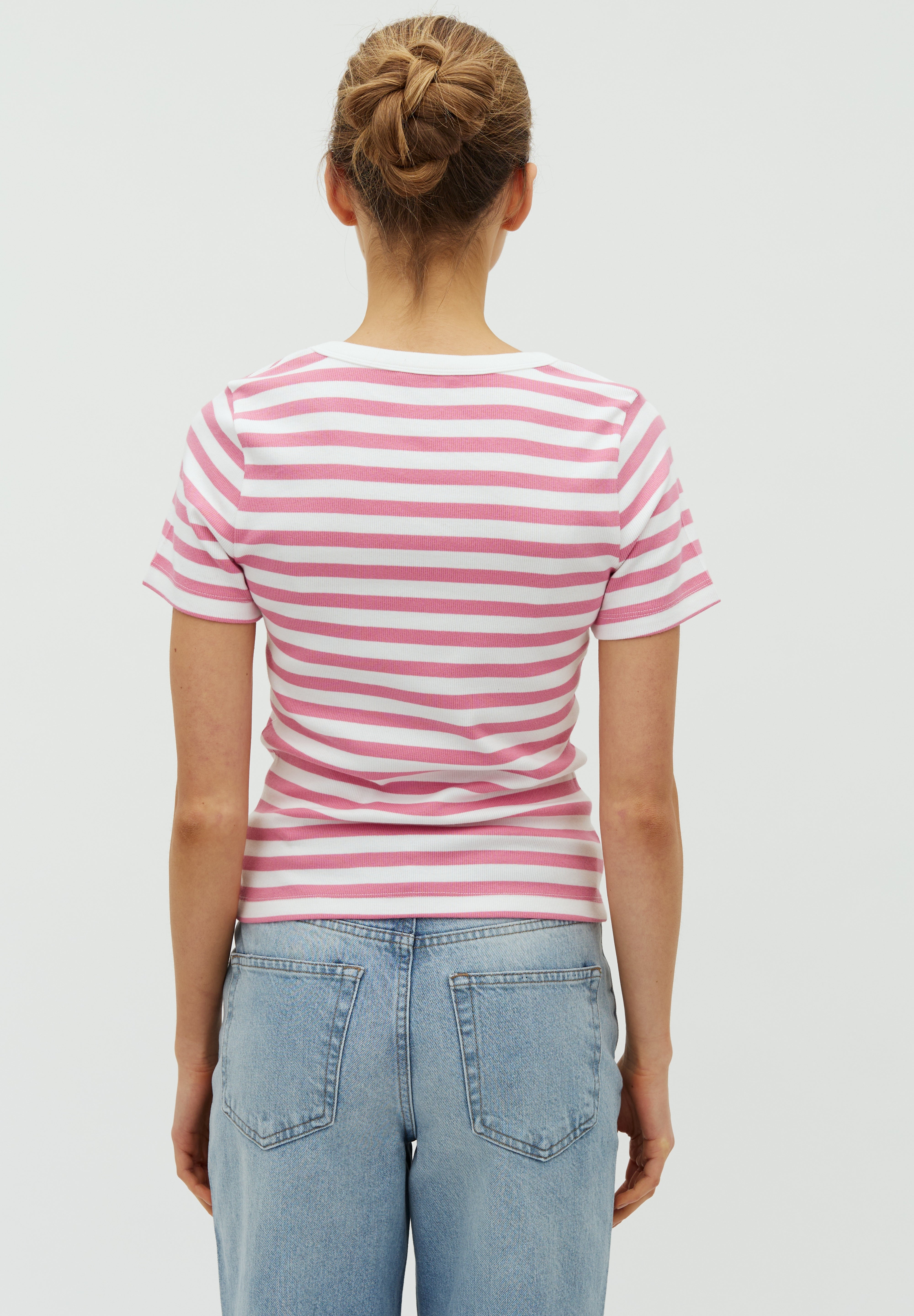 MbyM / Evelyn Stripe - Otis-M Top / T-shirt / Wild Rose Stripe
