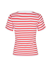 MbyM / Evelyn Stripe - Otis-M Top / T-shirt / Emberglow Stripe