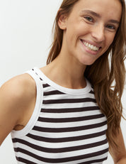 MbyM / Evelyn Stripe - Jaxson-M Top / T-shirt / Java Stripe
