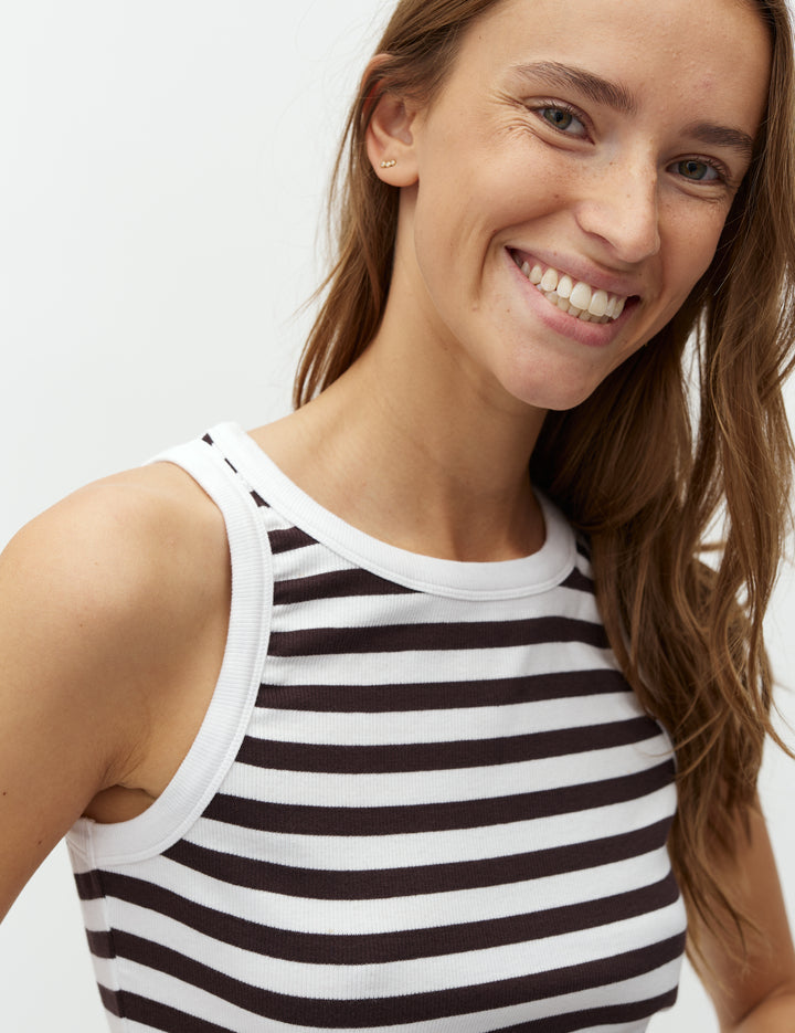 MbyM / Evelyn Stripe - Jaxson-M Top / T-shirt / Java Stripe
