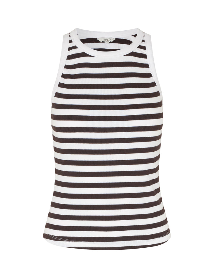 MbyM / Evelyn Stripe - Jaxson-M Top / T-shirt / Java Stripe