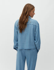 MbyM / Talvi - Liraz-M Shirt / Blouse / Blue Soft Wash