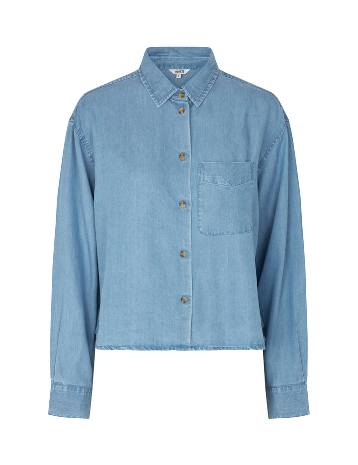 MbyM / Talvi - Liraz-M Shirt / Blouse / Blue Soft Wash