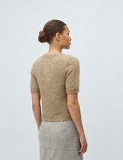 MbyM / Monday - Carla V-M Knit / Timber Wolf Mel.